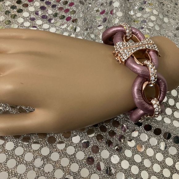 Joan Boyce Jewelry - Joan Boyce "Edgy Chic" Pave bracelet s/m